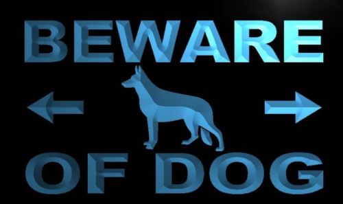 Beware of Dog Neon Light Sign